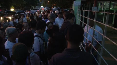 Myanmar Election Day Voting Stock-Footage 56926968