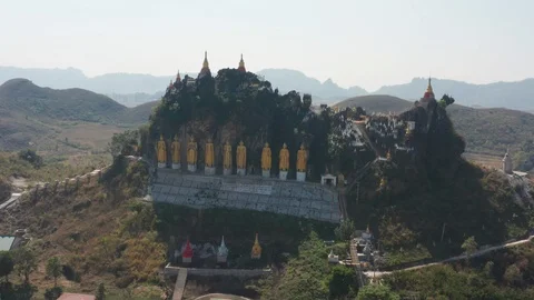 Myanmar Temples 03 Stock Footage 106473446