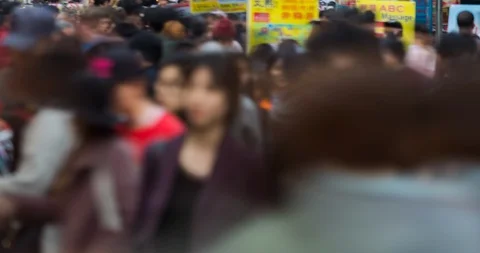 Myeongdong day Stock Footage 111955712