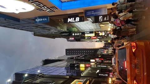 Myeongdong Stock Photos