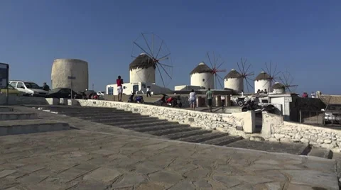 Mykonons, Greece Video stock 8649520