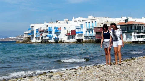 On Mykonos,Greece Video stock 34631187