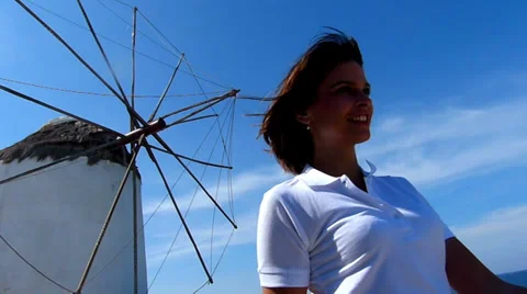 On Mykonos,Greece Stock Footage 34631743