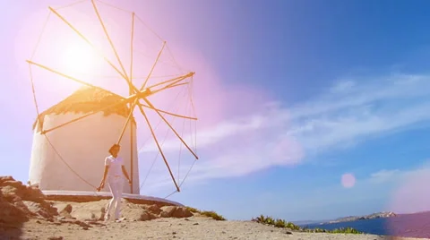 On Mykonos,Greece Stock Footage 34632402