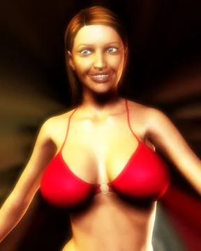 Mylean Smiles Stock Illustration