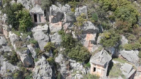 Myra antique city 2 Stock Footage 107985759