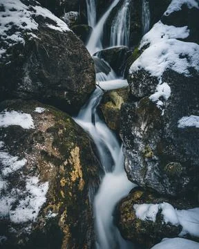 Myra falls in lower austria Stock Photos