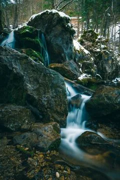 Myra falls in lower austria Stock Photos