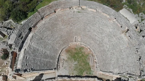 Myra theatre Stock Footage 107989224