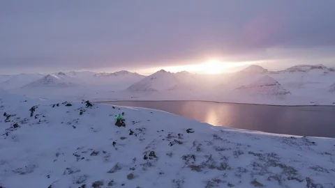 Myrafell WestFjords Iceland 09 Video stock 101730833