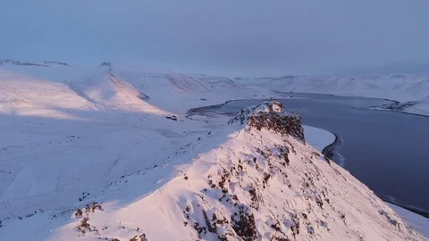Myrafell WestFjords Iceland 11 Stock Footage