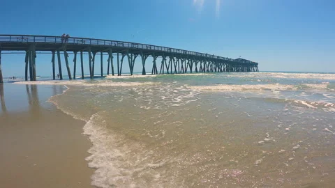 Myrtle Bch State Park Pier 스톡 동영상 221806928