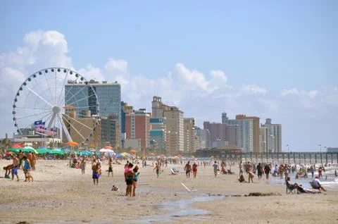 Myrtle beach 3 스톡 사진