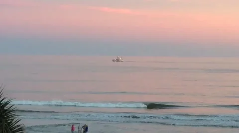 Myrtle beach Boats  動画素材 66570528