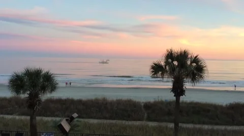Myrtle beach boats  動画素材 66570542