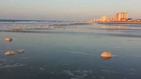 Myrtle beach morning Stock Footage 11145844