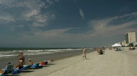 Myrtle Beach Timelapse Stock Footage 11240824