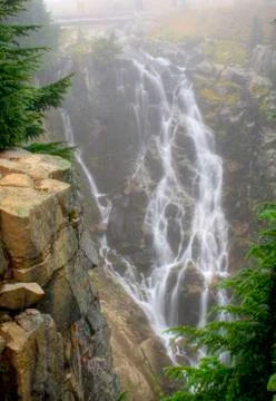 Myrtle Falls Foto stock