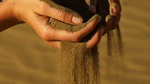 Mysitc sand Video stock 106190568