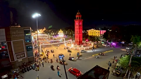 Mysore cityscape in Karnataka, India. Stock Footage 319213692