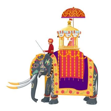 Mysore Dasara Stock Illustration