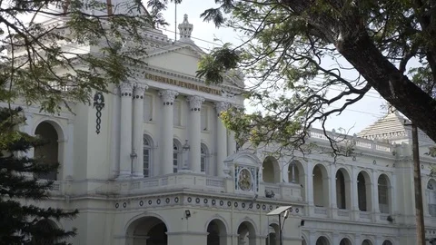 MYSORE, India - front of the Krishnara Jendra Hospital Stock-Footage 84160684