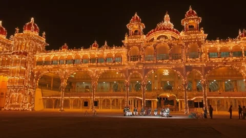 Mysore Palace Stock Footage 170440283