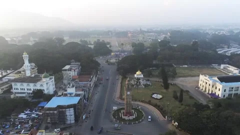 Mysore Palace North side Stock Footage 249052615