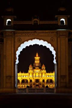 Mysore palace Foto stock