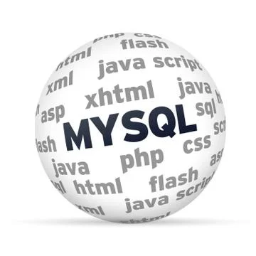 Mysql database Stock Illustration