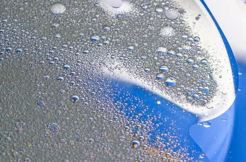 Mysterious abstract modern pattern with lots of a drop of water Stock Photos