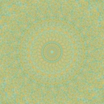 Mysterious background with a round mandala Stock Illustration