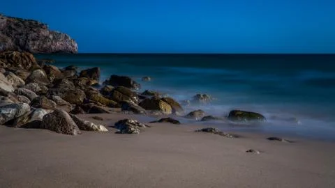 Mysterious beach Stock Photos