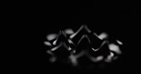 Mysterious black substance pulsating Stock Footage 104259646
