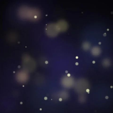 Mysterious bokeh light background with deep purple and blue glow effect Stock Footage 345690277