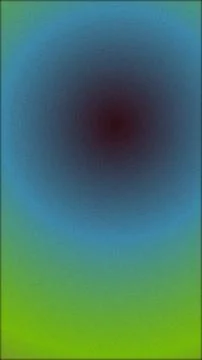 Mysterious cosmic vortex in a gradient of celestial blues and greens illust.. Illustrazione stock