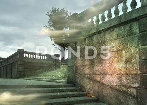 Mysterious course Stock Illustration