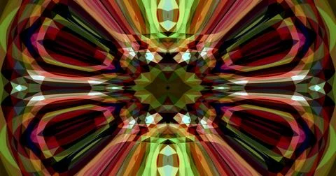 Mysterious Fantasy Psychedelic Wave Computer Generated Flow Stock Illustration
