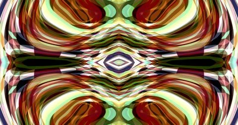 Mysterious Fantasy Psychedelic Wave Computer Generated Flow Stock Illustration