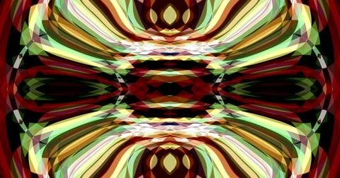 Mysterious Fantasy Psychedelic Wave Computer Generated Flow Stock Illustration