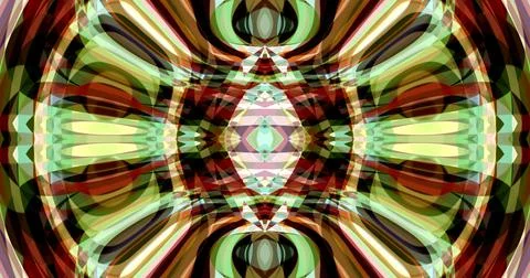 Mysterious Fantasy Psychedelic Wave Computer Generated Flow Stock Illustration