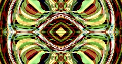 Mysterious Fantasy Psychedelic Wave Computer Generated Flow Stock Illustration