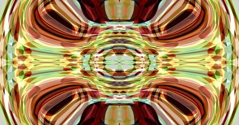 Mysterious Fantasy Psychedelic Wave Computer Generated Flow Stock Illustration