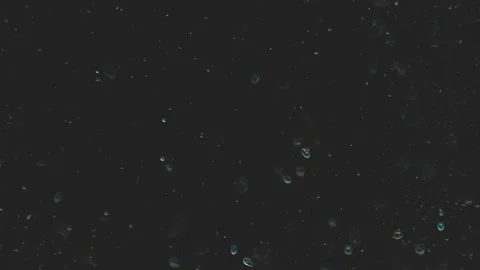 Mysterious Floating Bubbles in a Captivating Dark Space with Ambient Glow Vídeo Stock 341925957