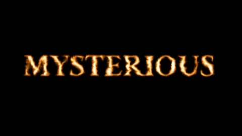 MYSTERIOUS Stock Footage 336838892