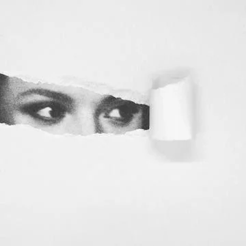 Mysterious Gaze Иллюстрация