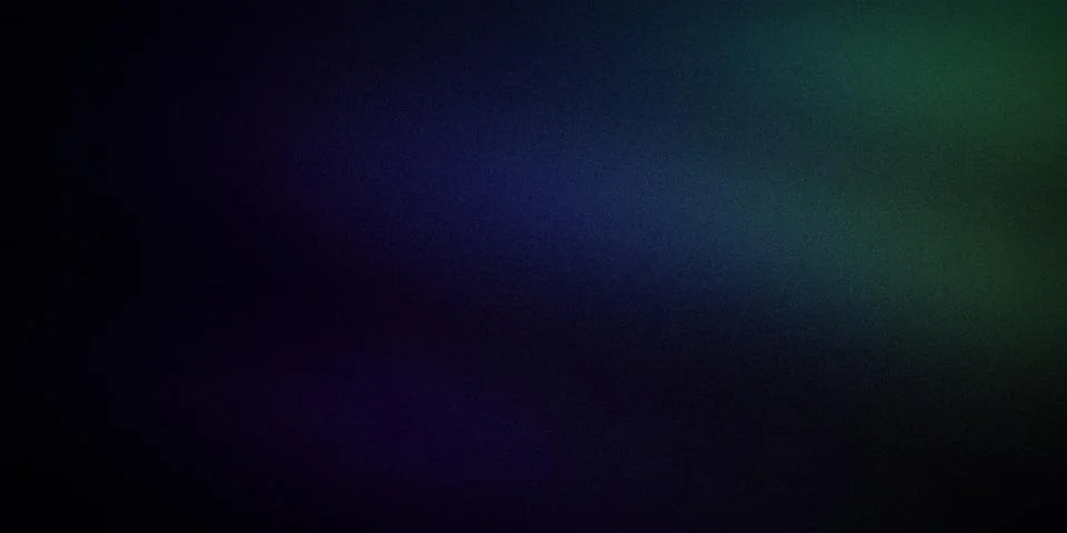 A mysterious gradient background featuring deep shades of blue, green, and .. Illustrazione stock