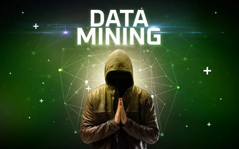 Mysterious hacker, online attack concept 写真素材