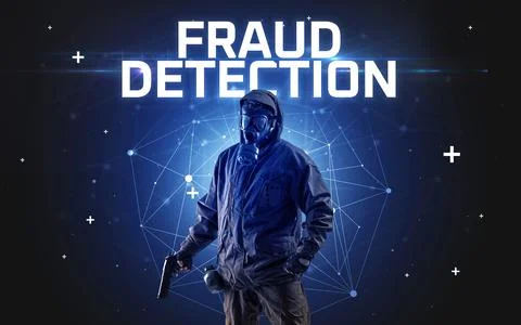 Mysterious hacker, online attack concept Stock Photos