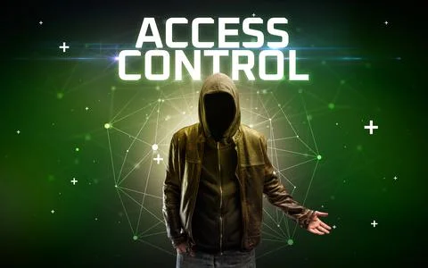 Mysterious hacker, online attack concept 写真素材